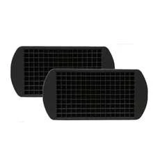 1 Khay đá silicon màu đen - 160 viên đá nhỏ, khuôn dễ lấy đá ra để làm đá bào và đá cát, đông lạnh nhanh và có thể tái sử dụng. - Nhiều màu - Xem 9