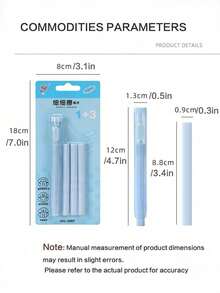 Automatic Push-Out Eraser Set, Includes 3 Replacement Erasers, Ideal Learning Supplies For Students, Schools And Offices - Eraser Set - View 2