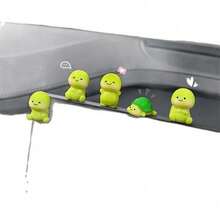 1pcs Cute Little Turtle Car Ornament Car Electric Car Small Ornament Car Interior Decoration Car Center Console Decorat - 5 chiếc - Xem 6