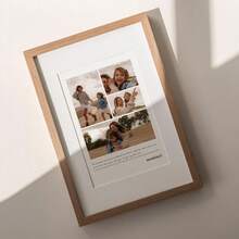 1 Stück personalisiertes Fotocollagen-Poster für Mutter, personalisiertes Muttertagsgeschenk, Geburtstagsgeschenk, Weihnachtsgeschenk für Mutter, personalisierte bedruckte Wandkunst für Mutter, Muttertagsgeschenk, Geschenk mit Rahmen - Verschiedenfarbig - Übersicht 10