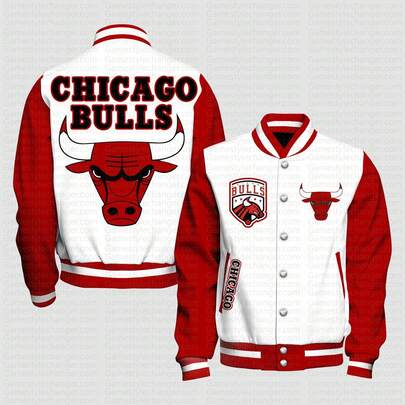 Chaqueta universitaria con logo clásico de N-B-A para hombres, chaqueta de béisbol tipo Letterman vintage unisex, equipo de aficionado al baloncesto para el día del partido, ropa casual de calle, con cierre a presión completo
