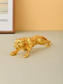 奢華金/銀豹雕塑，現代家居裝飾豹子雕像，時尚獵豹裝飾品，藝術動物裝飾，適用於客廳、辦公室、書架和桌面，婚禮藝術裝飾與母親節禮物的完美選擇 - 1PC - 查看 13