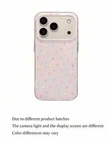 Ốp lưng điện thoại họa tiết hoa cúc mùa xuân lấp lánh, tương thích với iPhone 17 Pro Max, 17 Pro, 17 Air, 17, 16, 15, 14, 13, 12 Pro Max, 11. Ốp lưng mềm chống sốc với họa tiết hoa trang nhã. - Những ngôi sao đầy màu sắc - Xem 5