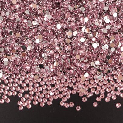 0.2cm/0.3cm/0.4cm/0.5cm 平底水钻树脂亚克力水晶装饰、DIY 工艺品、鞋子、服装配饰