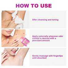 Peach Intimate Care Deodorant, Natural Deodorant Stick And Body Deodorizing Powder, Long-Lasting Freshness, Anti-Dryness, Highly Moisturizing, Suitable For Intimate Areas And Whole Body - Peach - View 9