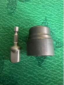 1 cái cờ lê kích thủy lực, cờ lê đầu tuýp chuyên dụng cho kích thủy lực, cờ lê thay lốp kích nâng kiểu kéo, dụng cụ sửa chữa bảo dưỡng ô tô, dụng cụ tháo lắp lốp xe hơi - cờ lê kích - Xem 13