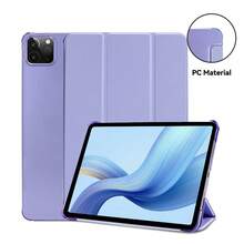 适用于小米Pad 6/Pro 11英寸平板电脑的保护套，三折支架设计，2023年发布，采用磨砂透明PC材质，硬壳设计，支持自动唤醒/睡眠功能，可作电子阅读器使用。 - 彩色 - 查看 3