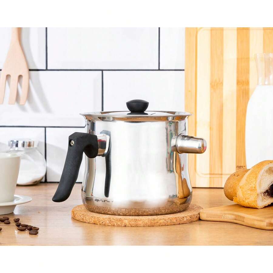 1.6 L Milk Pot With Whistle Function, This Milk Pot With Whistle Function Is An Extremely Durable Milk Boiling Container - View 1