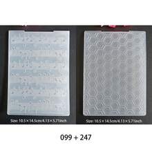 2D Embossed File Folder, Suitable For Card Embossing Machine Template, Handmade Photo Album Paper Craft Decoration DIY Greeting Card Making, Butterfly, Honeycomb, Small Daisy Flower Patterns - DIY Crafts - View 4