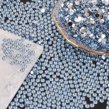 0,2cm/0,3cm/0,4cm/0,5cm Đá Rhinestone Nhựa Phẳng Mặt Sau Cho Cốc Nước, Đồ Chơi, Đồ Thủ Công Tự Làm, Giày Dép, Vật Liệu Trang Trí Quần Áo - xanh nhạt - Xem 5