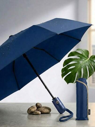 23" Transparent Umbrella With Automatic Opening