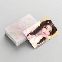 I VE 防水小卡套装 张秀罗 Lomo 卡 DIVE 粉丝 Kpop 周边专辑小卡 粉丝礼物 - 彩色 - 查看 7