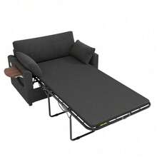 Futons - Gray + Corduroy + 2 Seat - View 11