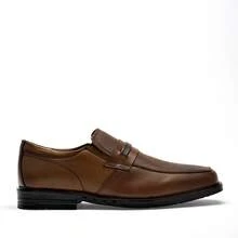 Marshall Camel Leather Dress Shoe For Men - 棕色 - 查看 8