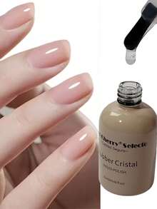 BASE RUBBER CRISTAL 21ML PARA UÑAS uñas uñas materiales lamparas para uñas kit de uñas acrílicas lampara para uñas drill profesional para uñas cosas para uñas lámpara para uñas tips para uñas limas para las uñas kit de uñas local material para uñas - Ver 5