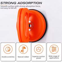 2pcs Large Ceiling Suction Cup, Suitable For Disassembly And Repair, Strong Suction Cup, Dent Puller, Can Be Used For Mobile Glass Disassembly And Automotive Dent Repair - Pull Suction Cup - View 4