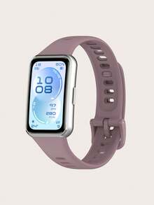 1 pieza Correa de silicona suave y sólida con hebilla de liberación rápida compatible con Huawei Band 11 / Band 11 Pro Smartband, accesorio de repuesto para mujeres/hombres - Banda 11 / 11 Pro - Ver 20