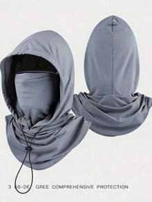 2/1 Mặt nạ trùm đầu che kín mặt, tay áo che nắng, mặt nạ chắn gió mùa hè, bảo vệ cổ, mặt nạ che nắng thoáng khí - Nhiều màu - Xem 10