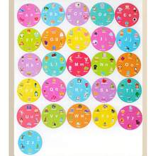 Puzzle Educational Toys, Double-Sided Numeral & Alphabet Learning Puzzle Box Set, Round Shape, For Boys & Girls, Cognitive Development - Multicolor - View 11