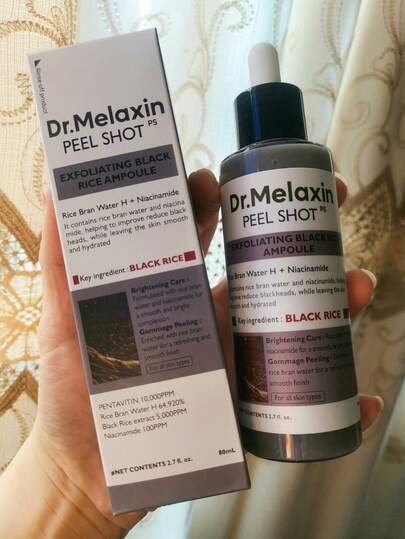 Dr.Melaxin 80毫升韩国护肤温和去角质亮肤大米精华安瓶，适合所有肤质