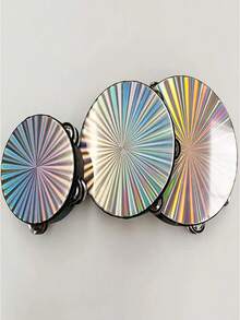 1 pieza Campana de mano de única de 6/8/10 pulgadas, instrumento de percusión Orff para KTV, ambiente de fiesta, regalo festivo (no incluye baquetas) - Multicolor - Ver 6