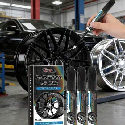 Bút sửa chữa vết xước vành bánh xe màu đen, bút xóa vết xước và bong tróc sơn ô tô.