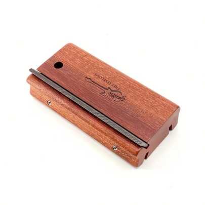 3-In-1 Wooden Guitar Rasp File Tool Set, For Luthier Repair And Maintenance, Fret Crowning And Dressing