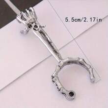 Skeleton Finger Smoking Ring, Unique Cigarette Holder Clip - ㅤ - View 6