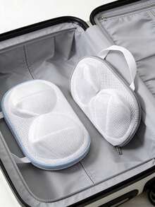Bolsa para lavar sostenes, bolsa de lavado dedicada a la lavadora anti-deformación para lencería, bolsa de protección para lavar sostenes - Ver 5
