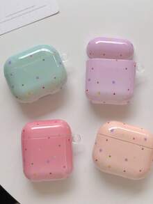 星空设计 4/Pro 3/Pro 2 保护壳，兼容苹果无线蓝牙耳机 Pods 1/2/3，男女通用 - 彩色 - 查看 10