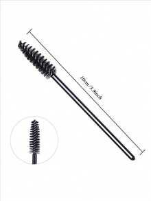 Bộ 100/50 cọ trang điểm dùng một lần gồm: cọ chuốt mi, cọ chải lông mày, cọ nối mi, bộ cọ trang điểm mắt, dụng cụ làm sạch phấn nhũ, cọ chải lông mày, cọ trang điểm mắt. - Nhiều màu - Xem 2