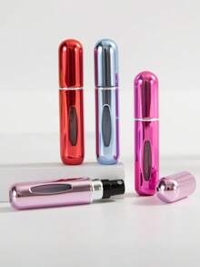 5pcs Refillable Perfume Spray Bottles, Mini Portable Empty Liquid Containers, Travel Essentials, Vacation, Beach, Back To School, Holiday, Camping Accessories, Women's & Men's Perfume, Beach Bottles - Nhiều màu - Xem 9