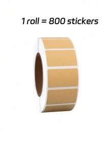 800 piezas de etiquetas autoadhesivas de papel kraft - manuscritas, duraderas, resistentes al agua, adecuadas para embalaje, etiquetado y organización, etiquetas de embalaje | Apariencia natural | Pegatinas resistentes al agua, etiquetas para latas, etiquetas para alimentos Nombre de clasificación de artículos Etiquetas personalizadas Día de San Valentín Día de la Madre - Multicolor - Ver 11