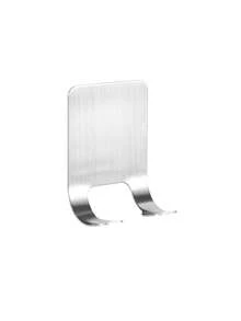 1pc Stainless Steel No-Drill Shaver Holder, Wall-Mounted Razor Storage Rack, Suitable For Bathroom Home Decor, Autumn Decor, Back To School Decor - Silver - View 6