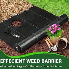 2*25M Heavy Duty  Control Membrane Garden Barrier Fabric Landscaping Cover - A - View 2