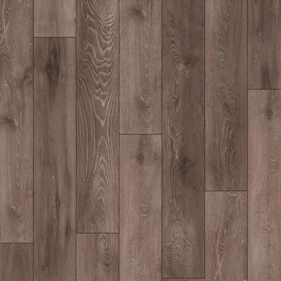 Galloway Brown Oak Laminate Flooring 8mm Wood Effect Click Fit Floor 2.22m²