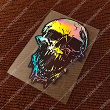 1 miếng dán bình xăng xe máy hình đầu lâu, trang trí đuôi xe máy địa hình nhiều màu sắc, decal bình xăng phong cách đường phố, miếng dán che chắn riêng tư cửa sổ sau xe hơi. - 1 cái - Xem 8