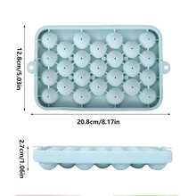 1pc 25-Cavity Silicone Ice Ball Maker Tray, Creative Small Round Mold - Multicolor - View 10