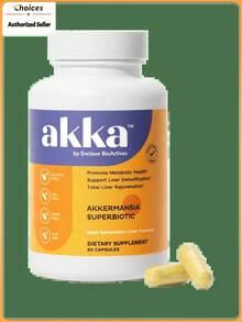 Akkermansia Superbiotic – 2-Bottle Value Pack |   Digestive & Gut Health Support With Resveratrol, Quercetin & Silymarin |   Non-GMO |   60 Capsules Per Bottle – More Savings, Complete 8-Week Supply - 1瓶 - 查看 11