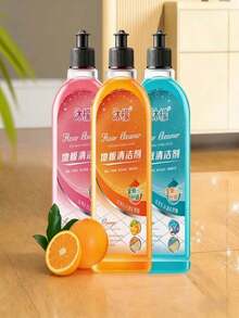 JUE FISH 1pc/2pcs 80ml 多功能地板清潔劑，多效地板除油清潔劑，家用清潔劑，強效除油、清潔、美白與護理，快速分解附著污垢，可去除污垢、油漬並拋光表面的多功能地板清潔劑，恢復地板原有的光澤，清潔並拋光木地板，打造純淨舒適的家居環境 - 彩色 - 查看 9