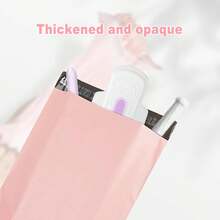 Túi đựng đồ vệ sinh phụ nữ màu hồng, tự dán kín, bảo vệ riêng tư, dùng để vứt bỏ băng vệ sinh và tampon. - Nhiều màu - Xem 5