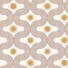 Boho BeigeYellow Modern Abstract Art Mosaic Sun Geometric Peel And Stick Wallpaper Stick On Contact Paper Vintage Wall Paper Easy Peel Off For Nightstand Drawer Cabinet Renter - 1PC - View 1