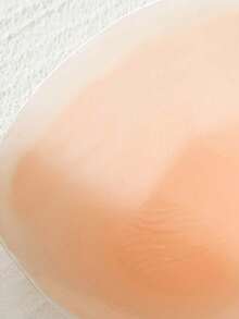 1 Pair Silicone Seamless Backless Strapless Invisible Bra, With Self-Adhesive Lift Design - Multicolor - View 5