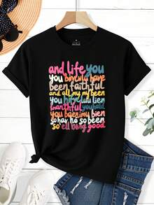 Women T-Shirts - Black - View 2