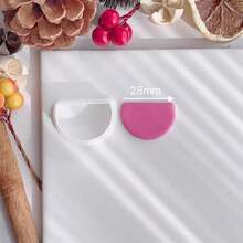 Khuôn đất sét hình học tối giản, khuôn làm khuyên tai bằng đất sét hình học theo phong cách tối giản, có thể tái sử dụng, thích hợp cho các sản phẩm thủ công làm từ đất sét polymer. - trắng - Xem 9