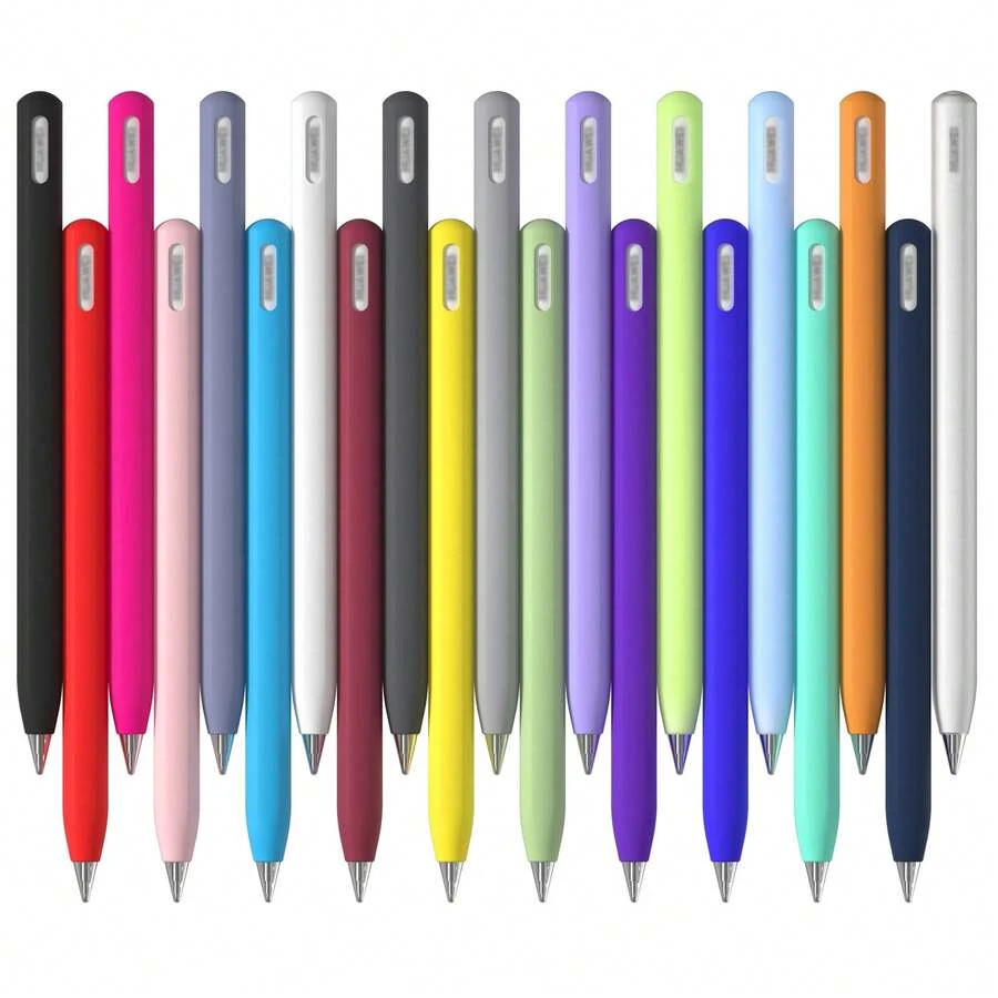 Bao bảo vệ bằng silicon cho bút cảm ứng , phù hợp với M-Pencil thế hệ 1 & 2, thân thiện với da. - Nhiều màu - Xem 1