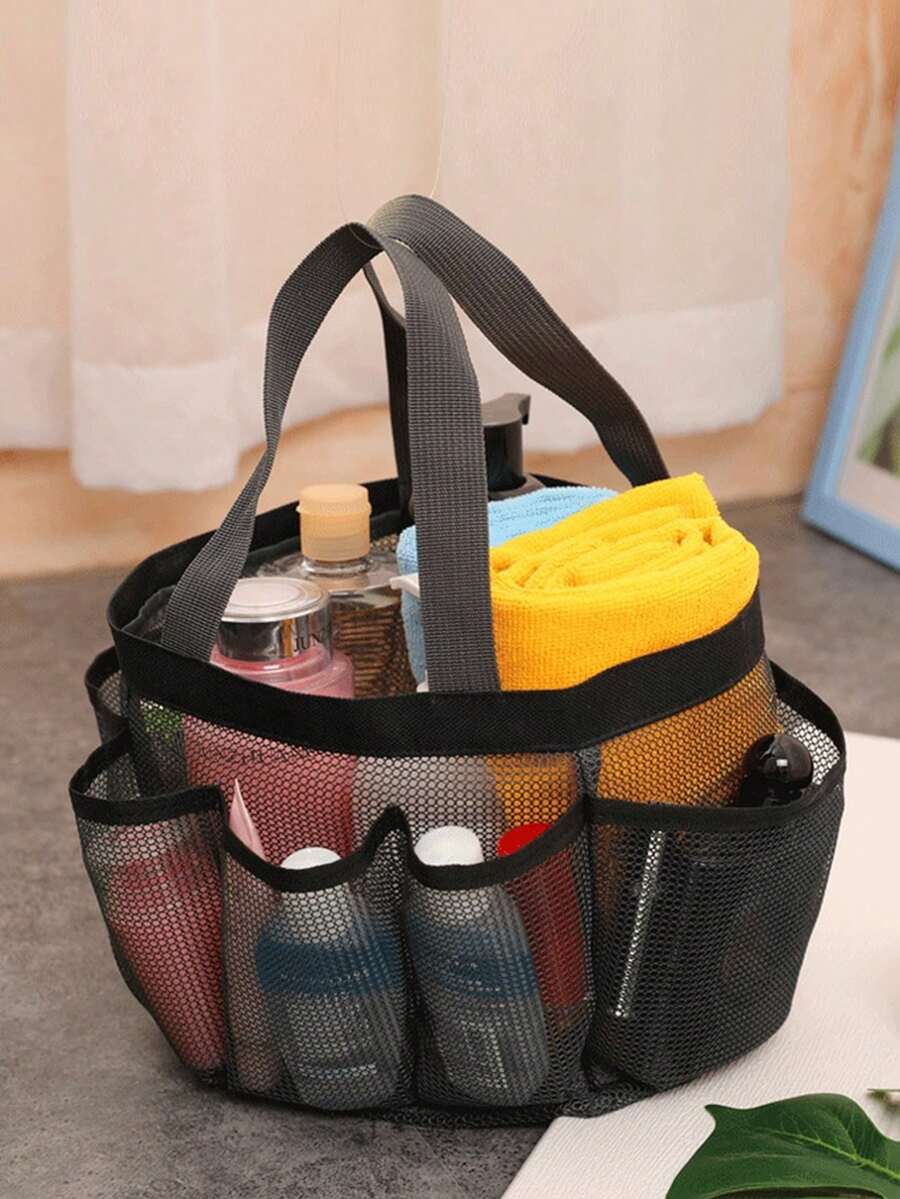 1pc Portable Travel Toiletry Bag, Multi-Functional Waterproof Cosmetic Pouch With Smooth Zipper, Lightweight And Durable Organizer Bag For Cosmetics, Skincare, Toiletries, Shampoo, Body Wash And Personal Items