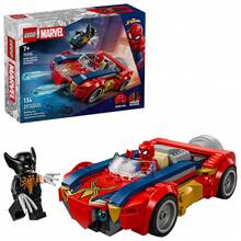 LEGO Marvel Miles Morales Mech gegen Spinne-Man 2099 Bausets für Jungen & Mädchen - beweglicher Super-Helden-Mech & 2 Marvel Minifiguren für Kinder & Fans, ab 6 Jahren - Geburtstagsgeschenkidee - 76337 - Verschiedenfarbig - Übersicht 17