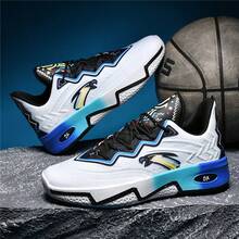 2026新款春夏透气网面篮球鞋，百搭时尚休闲运动鞋，软底轻便篮球鞋 - 玉綠 - 查看 5