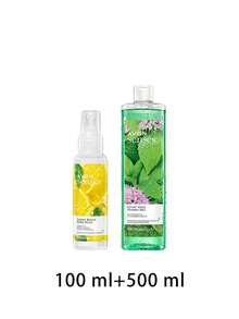 Avon [Bundle] Senses Lemon Burst Body Mist 100 Ml + Water Mint Shower Gel 500 Ml - Senses - View 2